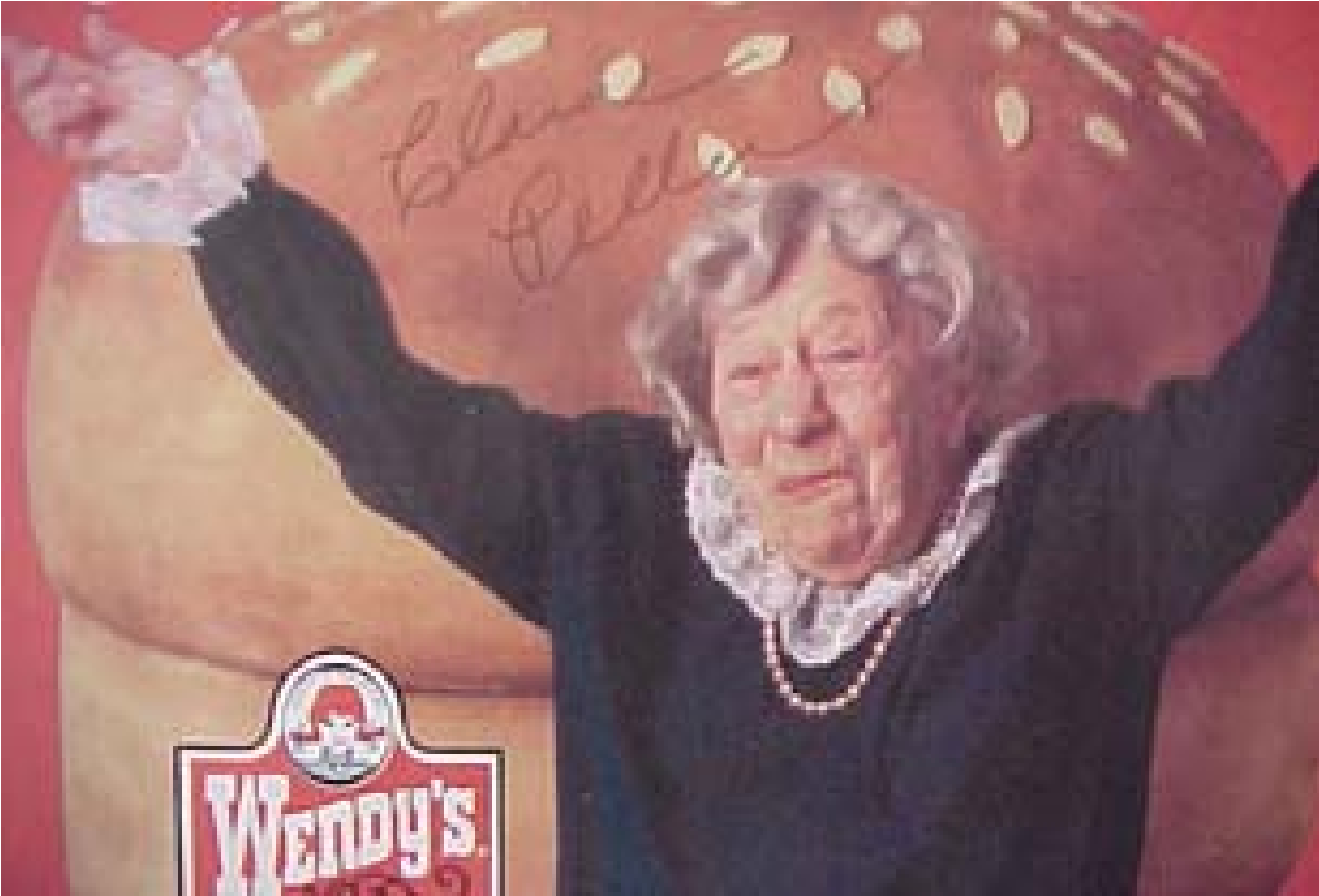 Wendy's "Wheres the Beef?"