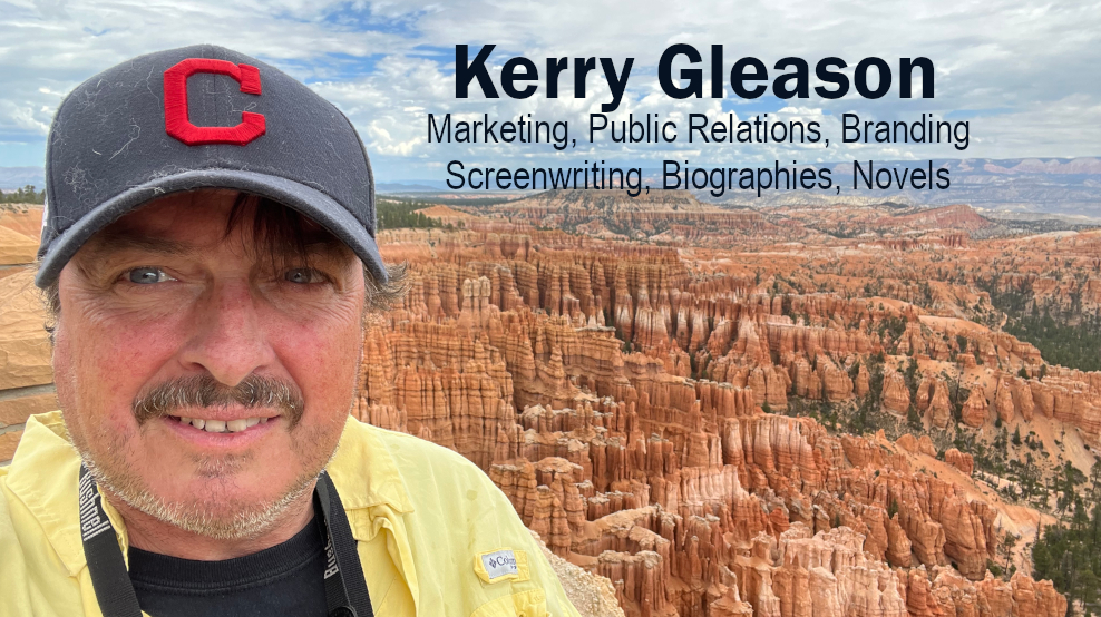 Kerry Gleason,
              Marketing, PR, Author, Screenwriter