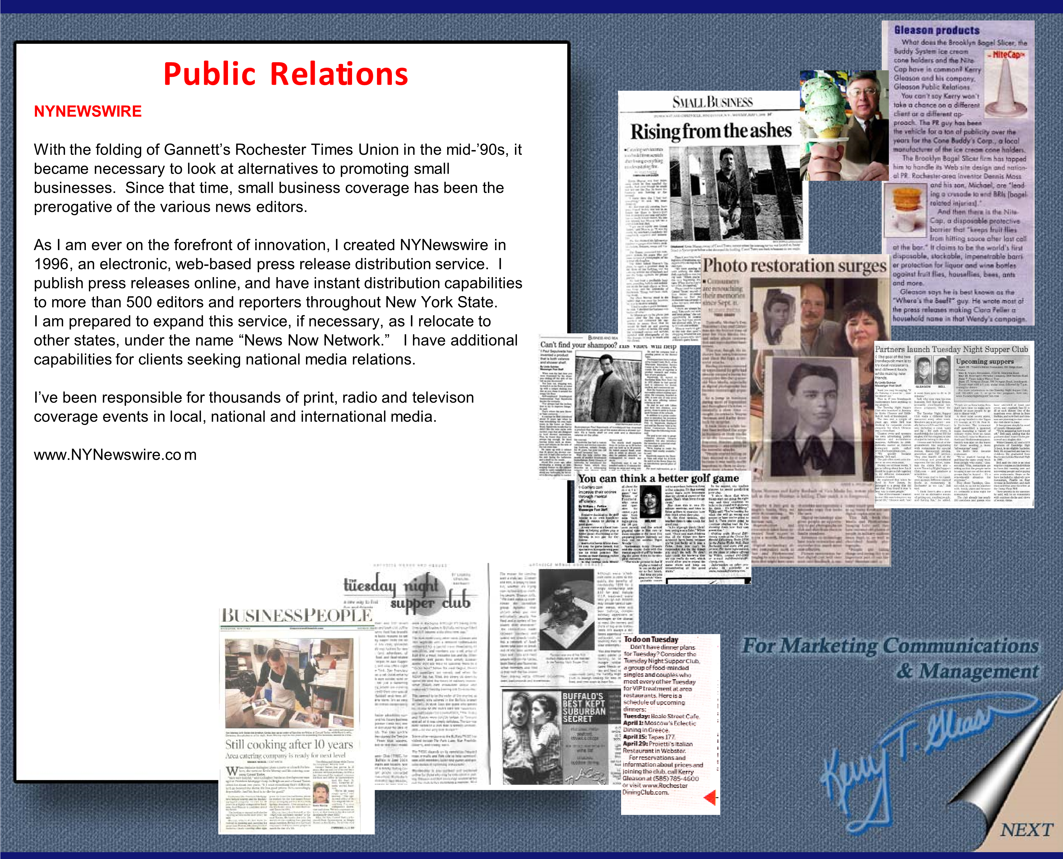 Public Relations success